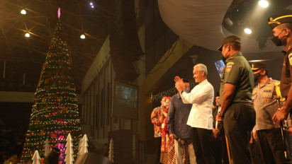 Natal 2022, Ganjar Pranowo: Turut Berbahagia Untuk Umat Kristiani di Jawa Tengah 