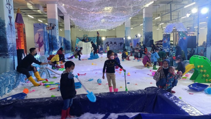 Liburan di Yogya? Jangan Lupa Bermain Salju Layaknya di Eropa