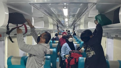 Natal 2022: Jumlah Penumpang di Stasiun Pasar Senen Capai 18 Ribu Orang