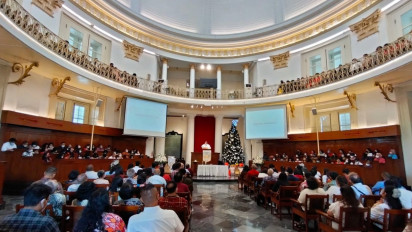 Gereja Immanuel Jakarta Rayakan Natal Tanpa Hura-hura