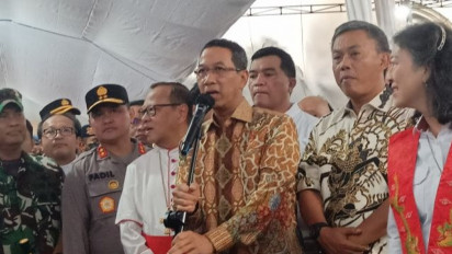 Disinggung Jokowi, Heru Budi: Proyek Tanggul Laut Jalan Terus