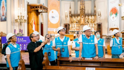 PLN Sukses Jaga Pasokan Listrik saat Malam dan Hari Natal, Umat Kristiani Beribadah dengan Suka Cita