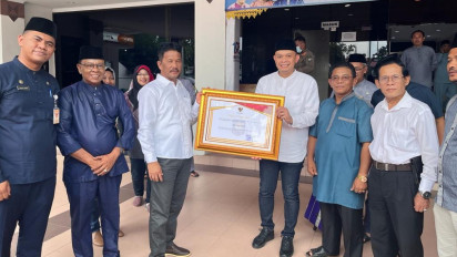 Wali Kota Batam Salurkan Dana kemanusiaan Gempa Bumi Cianjur