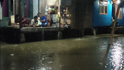 BPBD Pandeglang Banten Catat Sebanyak 728 KK Dua Desa di Kecamatan Patia Pandeglang Terdampak Banjir