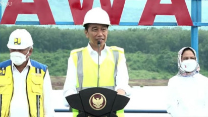 Bendungan Sadawarna Subang Diresmikan, Ini Waduk Ke-33 Sejak Jokowi Jadi Presiden