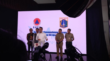 Pj Gubernur Heru Budi Sarankan Bekerja dari Rumah Apabila Terjadi Badai dan Banjir Bandang