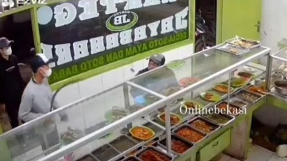 Kawanan Begal Bercelurit Santai Beraksi Saat Gasak Motor di Kabupaten Bekasi