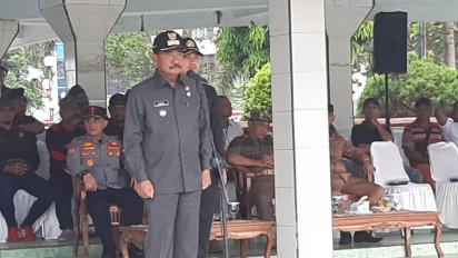 Pimpin Apel Kekuatan, Wali Kota Binjai Ajak Masyarakat Budayakan Gotong Royong