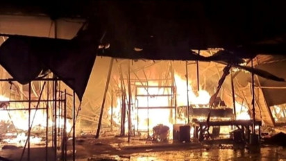 931 Kios di Pasar Sentral Makassar Ludes Terbakar, Muncul Dugaan Sengaja Dibakar