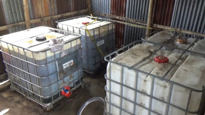 Polisi Takalar Grebek Lokasi Penimbun Sebanyak 5 Ton BBM Jenis Solar Bersubsidi, Pemilik Masih Berstatus Saksi