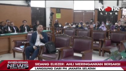 Sedang Berlangsung! Ini Link Live Streaming Sidang Richard Eliezer yang Hadirkan Saksi Ahli Meringankan