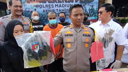 Motif Cemburu Gandeng Pria Lain, Jadi Alasan Suami di Madiun Bunuh Istri Sirinya di Pinggir Jalan