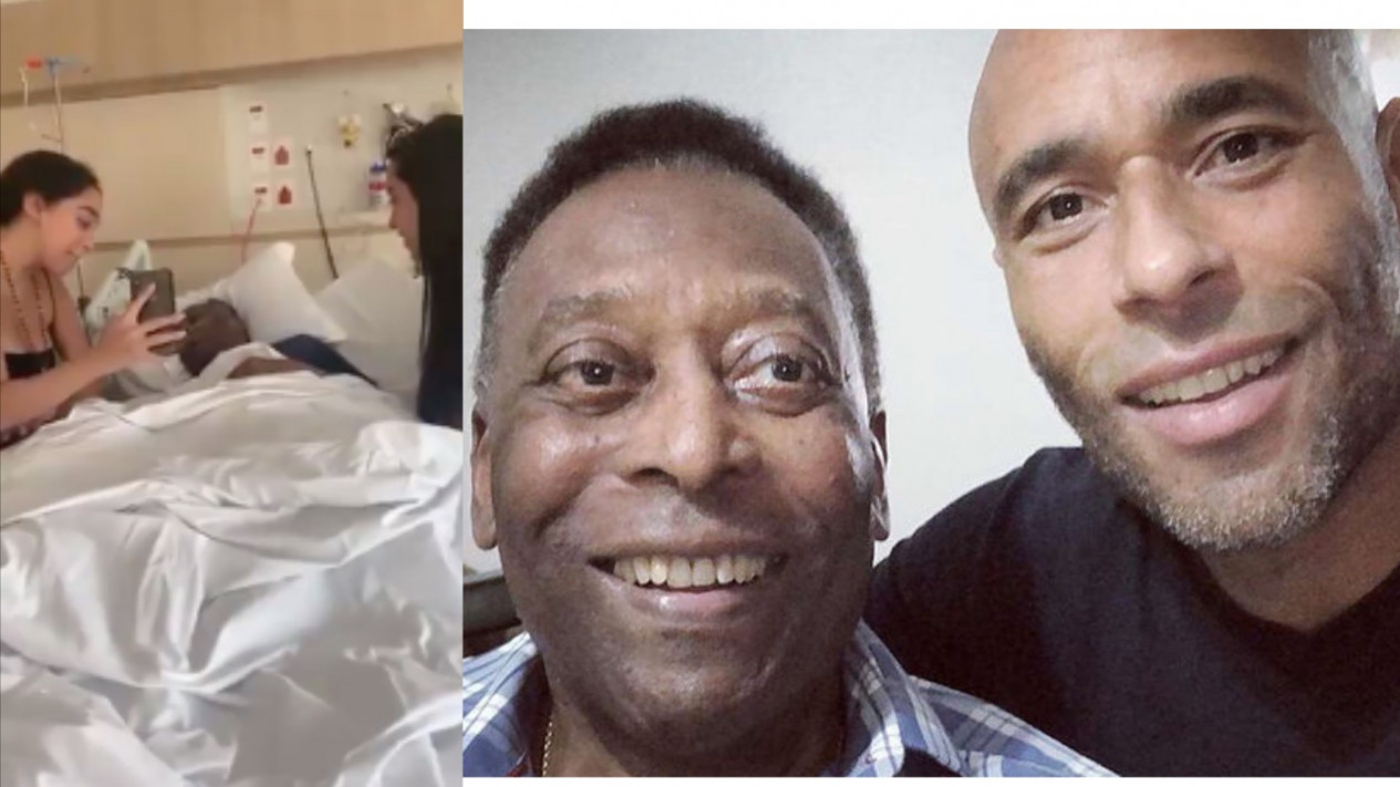 Pele Terbaring Sakit, Legenda Brasil Itu Terserang Kanker Usus
            - galeri foto