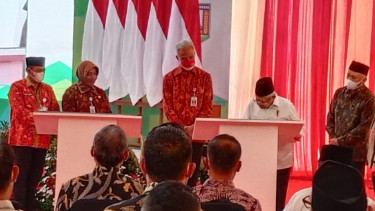 Wapres KH Ma'ruf Amin Resmikan Gedung PLUT Kabupaten Purworejo