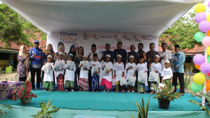 250 Anak Ikuti Khitanan Ceria Bakrie Amanah di 4 Titik Unit Bakrie Sumatera Plantations