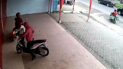 Sepeda Motor Pegawai Toko di Medan Raib Dibawa Kabur Maling
