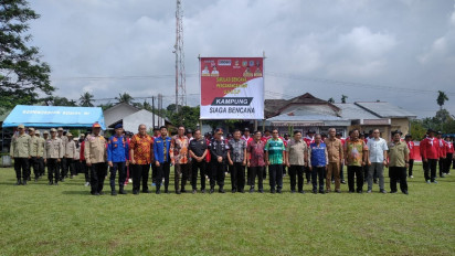 Relawan Kampung Siaga Bencana Kecamatan Binjai Selatan Dikukuhkan