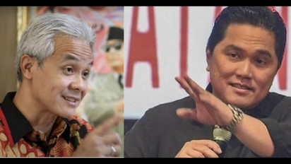 Ganjar Unggul Atas Prabowo dan Anies Menurut Survei indEX, Erick Thohir Potensial Jadi Cawapres