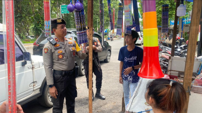 Jelang Perayaan Malam Tahun Baru 2023, Polresta Banyuwangi Gelar Razia Petasan dan Kembang Api