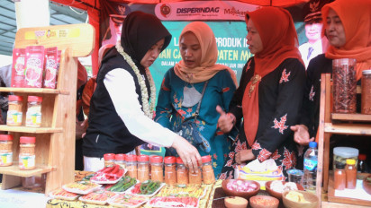 Jaga Stabilitas Harga Kebutuhan Pokok Jelang Tahun Baru, Disperindag Kabupaten Mojokerto Gelar Pasar Murah