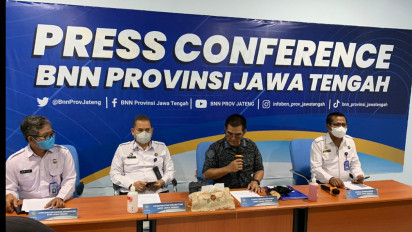 BNNP Jateng Selama 2022 Berhasil Ungkap 768 Kasus Penyalahgunaan Obat-Obatan Terlarang
