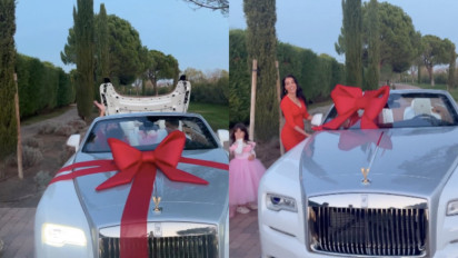 Video Ronaldo Viral, Ucapkan Selamat Tinggal sebelum Naik Rolls Royce di Madrid