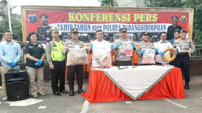 Sepanjang 2022, Polres Padang Sidempuan Tuntaskan 512 Kasus