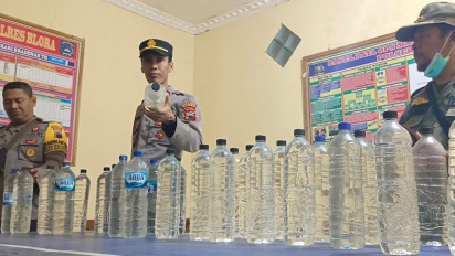 Jelang Tahun Baru, Puluhan Liter Miras Berhasil Diamankan Petugas Gabungan