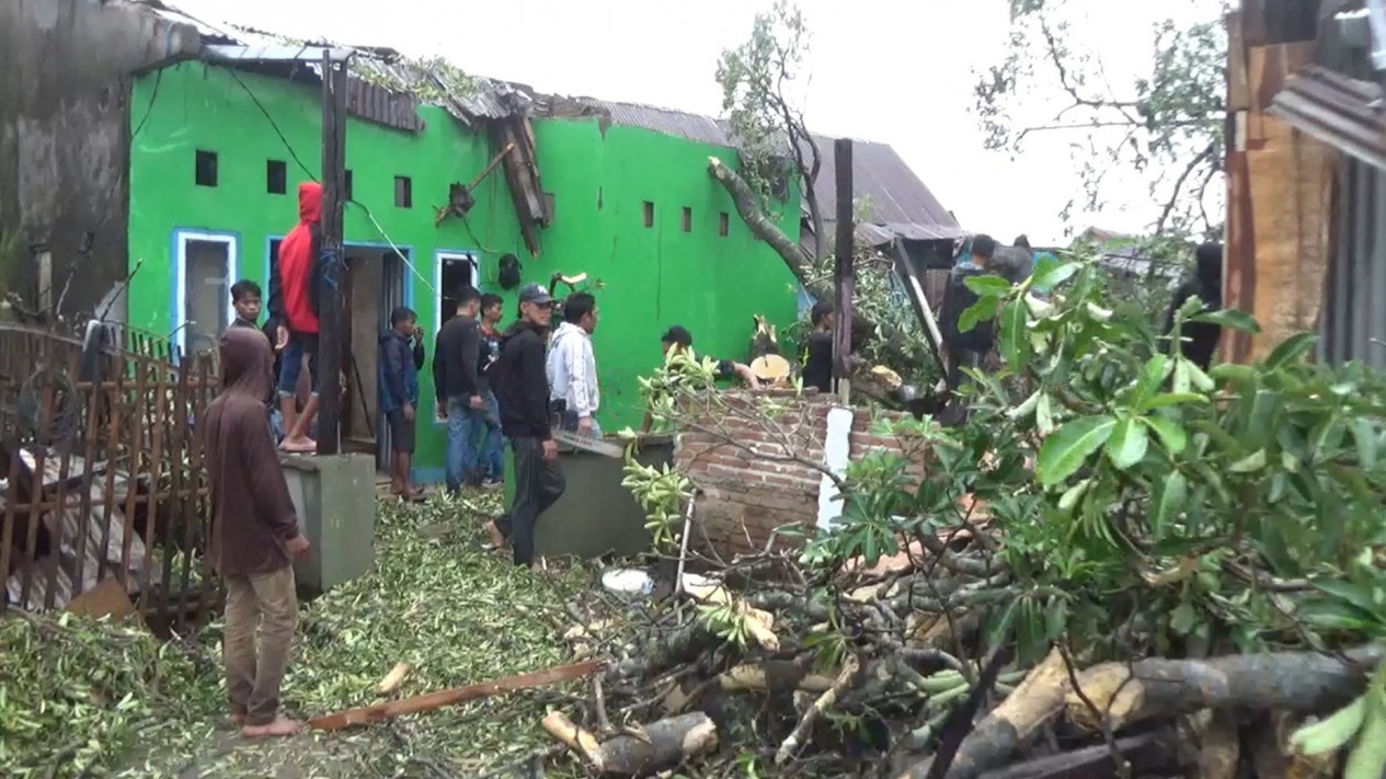 Pohon Berusia 300 tahun Dikeramatkan Warga Desa Sampulungang Takalar, Tumbang Akibat Angin Kencang
            - galeri foto