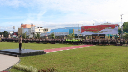 Polda Sulawesi Utara Terjunkan 1.170 Personel Kawal Perayaan Malam Tahun Baru 2023 di Manado