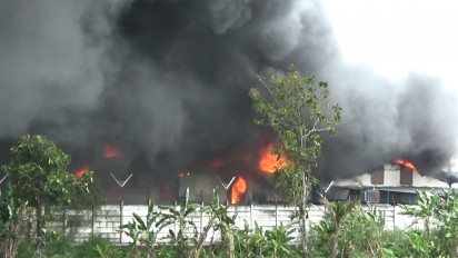 Pabrik Pakaian Dalam Wanita di Bantul Terbakar, Kerugian Ditaksir Mencapai 250 Miliar Rupiah