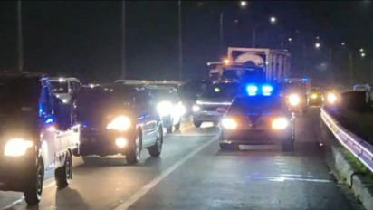 Arus Balik Libur Natal dan Tahun Baru 2023, Lalu Lintas di Tol Malang-Surabaya Meningkat Cenderung Padat