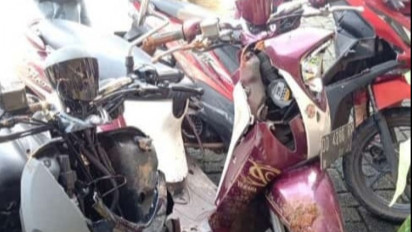 Tukang Parkir di Kabupaten Gowa Dibegal Geng Motor, Korban Menderita Luka Busur dan Goresan Badik