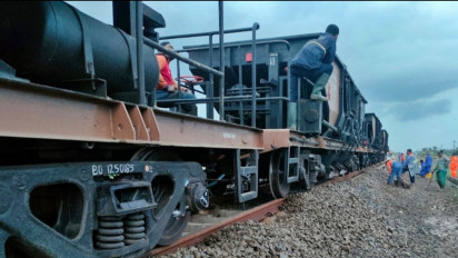 Banjir di KAI Daop 4 Semarang Surut, KA Kini Mulai Beroperasi Normal