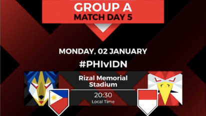 Link Live Streaming Filipina vs Indonesia, Kick Off Pukul 19.30 WIB