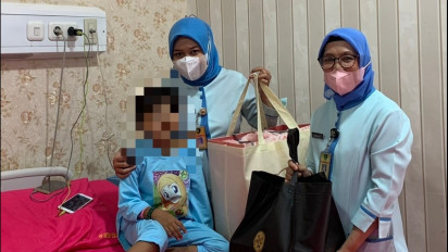 Penampakan Malika Korban Penculikan Residivis saat Dirawat di RS Polri