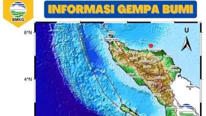Kota Lhoksumawe Diguncang 10 Kali Gempa dalam 24 Jam Terakhir