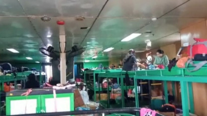 Cuaca Buruk! 168 Penumpang Kapal dari Makassar Tujuan NTT Tertahan di Pelabuhan Selayar Selama 14 Hari