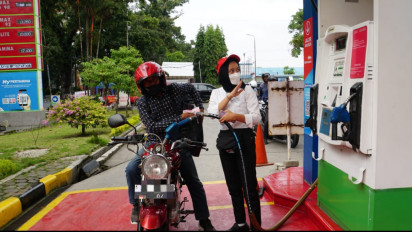 Harga Pertamax di Sumatera Utara Turun