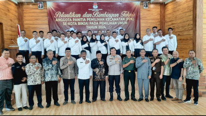 PPK Kota Binjai Dilantik, Wali Kota Binjai Minta Bersikap Jujur dan Adil