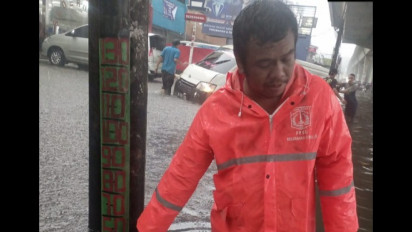 Curah Hujan Tinggi, 19 RT di DKI Jakarta Terendam Banjir