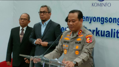 Polri: 67,2 Persen Hoaks Isu Politik Didominasi Lewat Media Sosial