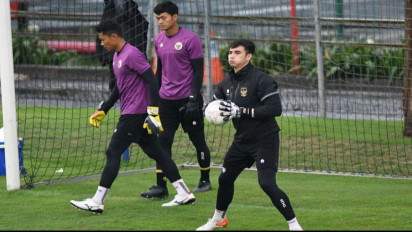 Shin Tae-yong Sebut Cedera yang Dialami Kiper Utama Timnas Indonesia Nadeo Argawinata Tidak Serius