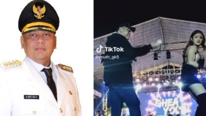 Viral Wali Kota Tegal Terlena Goyangan Biduan Seksi Ghea Youbi, Tangannya Auto Lincah, Rangkul dan Sentuh Bagian Ini…