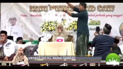 VIRAL Qoriah Disawer Saat Bacakan Ayat Suci Al-Qur'an di Atas Panggung, Begini Reaksi MUI