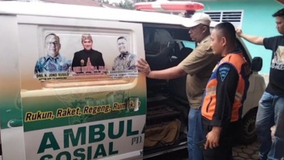 Mobil Ambulans Pujakesuma Ditangkap Polsuska Karena Curi Besi Rel Kereta Api