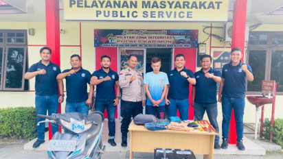 Beraksi Sebanyak 17 Kali, Spesialis Pencuri Kotak Infaq Masjid Diringkus Polisi