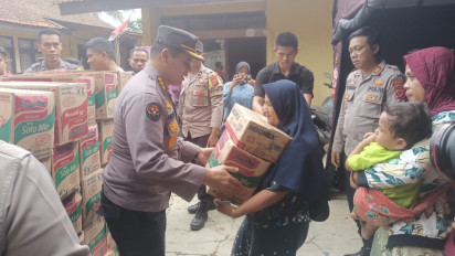 Alumni Akpol Tahun 1995 Salurkan Bantuan Kepada Korban Bencana Gempa Bumi Cianjur