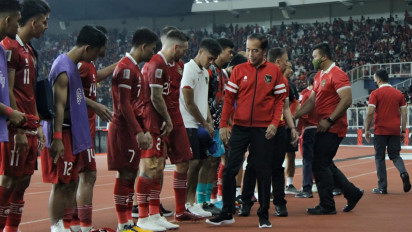 Jokowi Titip Pesan Penting ke Pemain Timnas Indonesia Jelang Lawan Vietnam