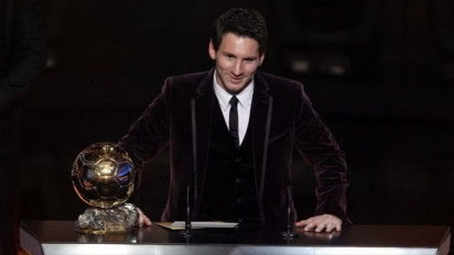 Tanggal Ini Dalam Olahraga: 09 Januari 2012, Lionel Messi Cetak Hat-trick Raih Ballon d'Or